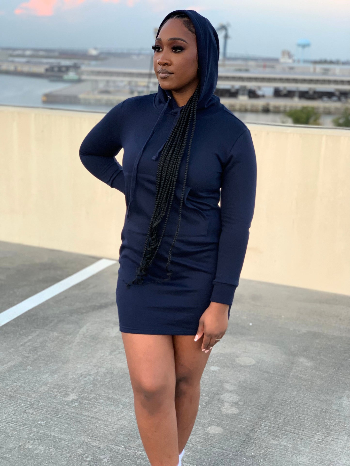 Bali Dress - Navy
