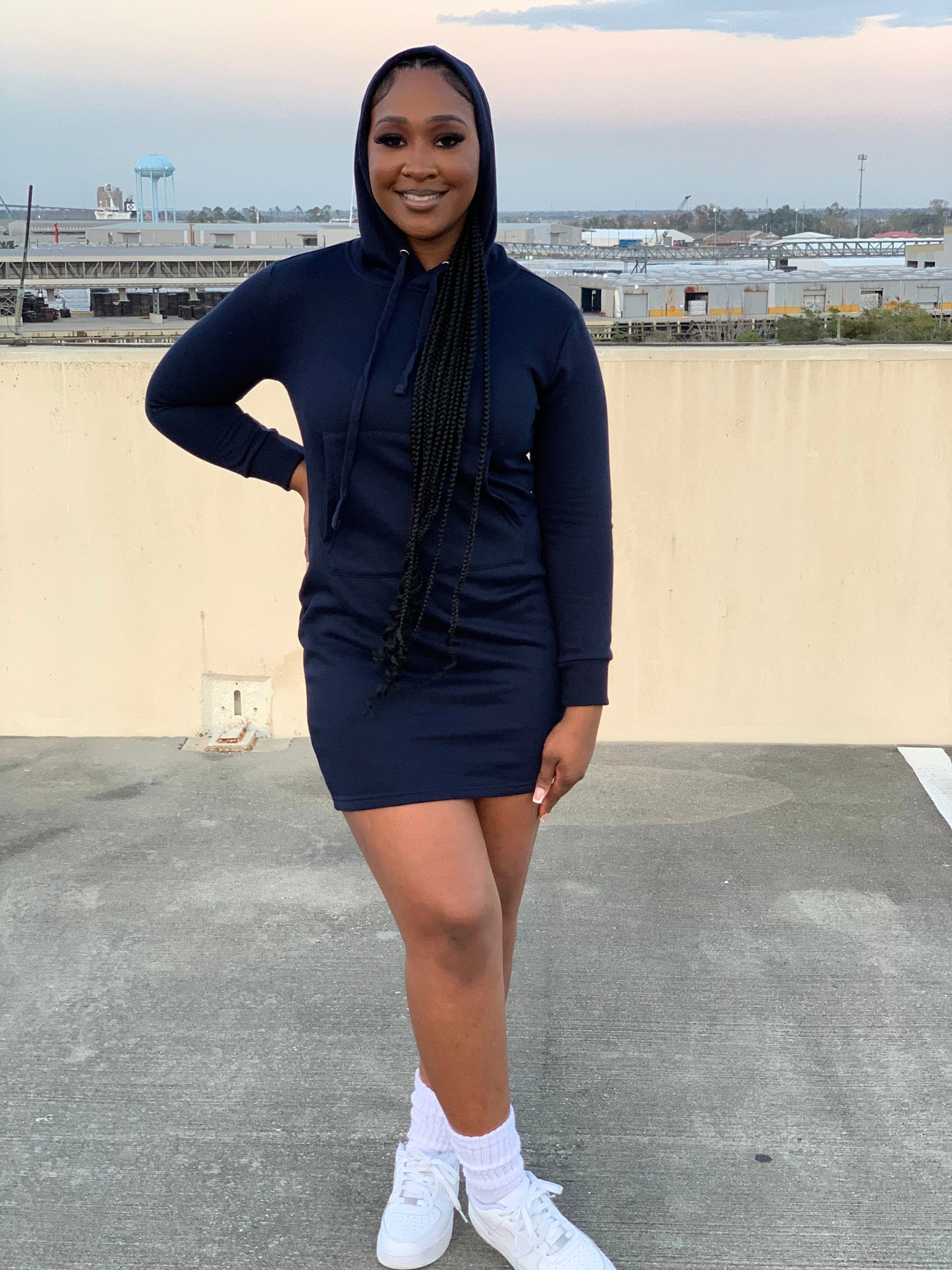 Bali Dress - Navy