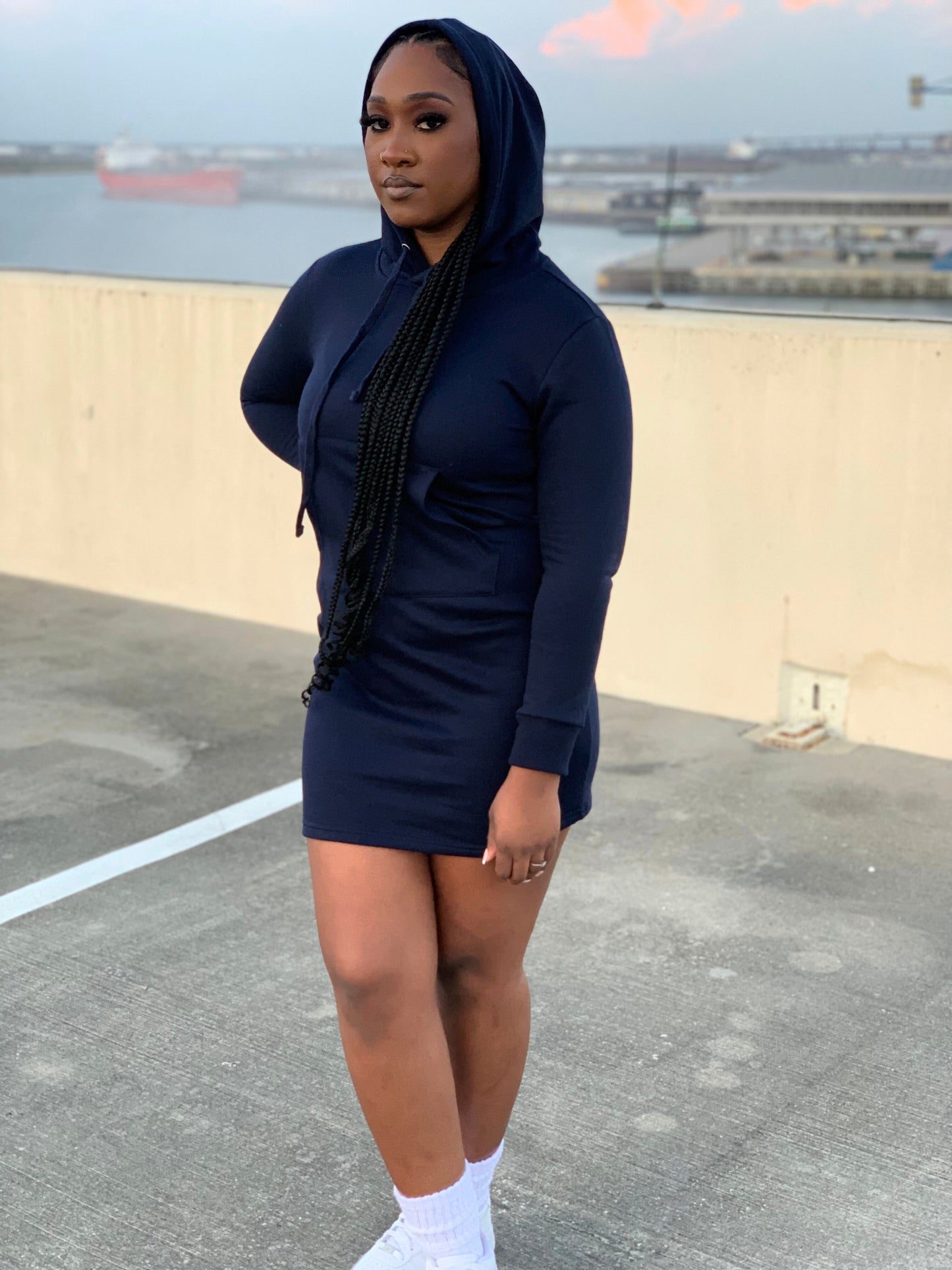 Bali Dress - Navy