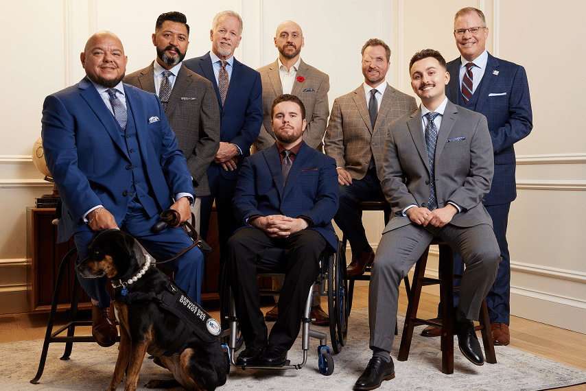 Tailored Brands community giving — supporting U.S. veterans